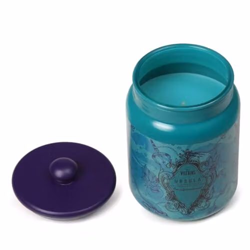 Disney Ursula Inspired Sea Flower and Black Pearl Scented Candle, 430 g – 2