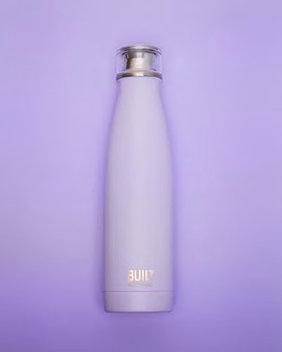 Built NY Double-Walled Insulated Stainless Steel Water Bottle, 340 ml, Purple – 2