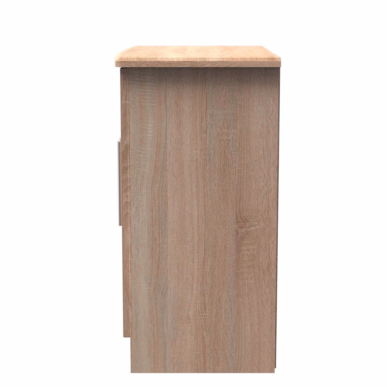 2 U Carlton Freestanding 2 Door Cabinet in Light Oak with Internal Shelves – 2