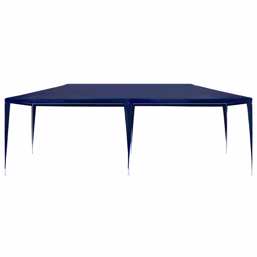 Berkfield Home Blue PE Party Tent W: 6 m, D: 3 m – 2