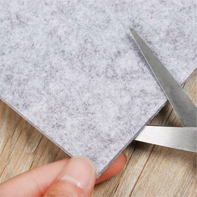 Livingandhome 12-Piece Grey Acoustic Studio Wall Tiles with Glue