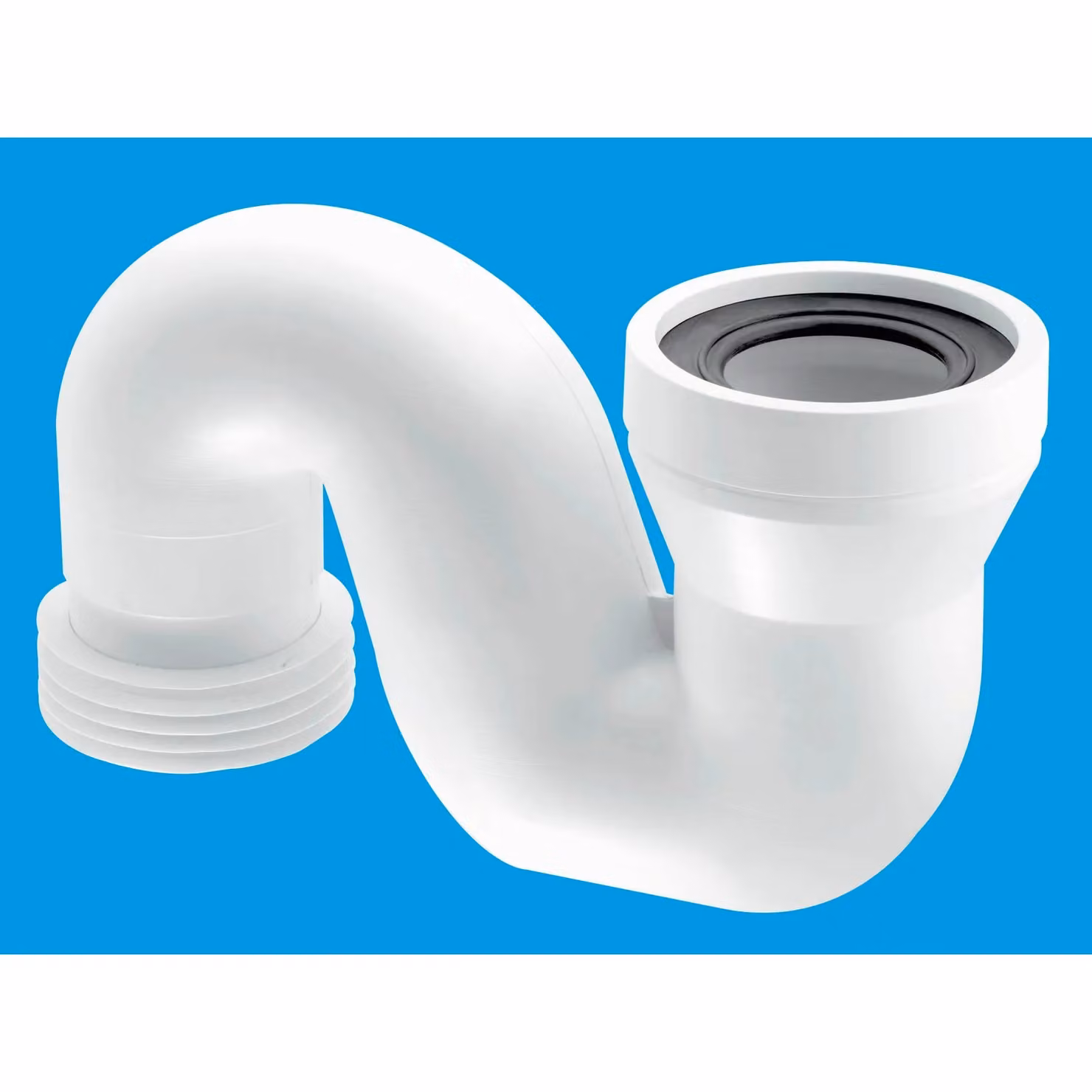 McAlpine WCTRAP4S 50mm White Plastic Pushfit S Trap – 2