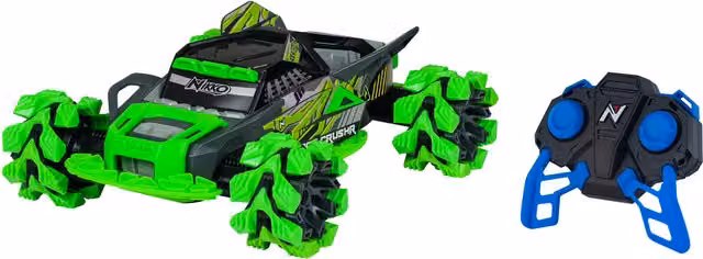 Nikko Rock CrushR RC Rechargeable Remote Control Car in Green