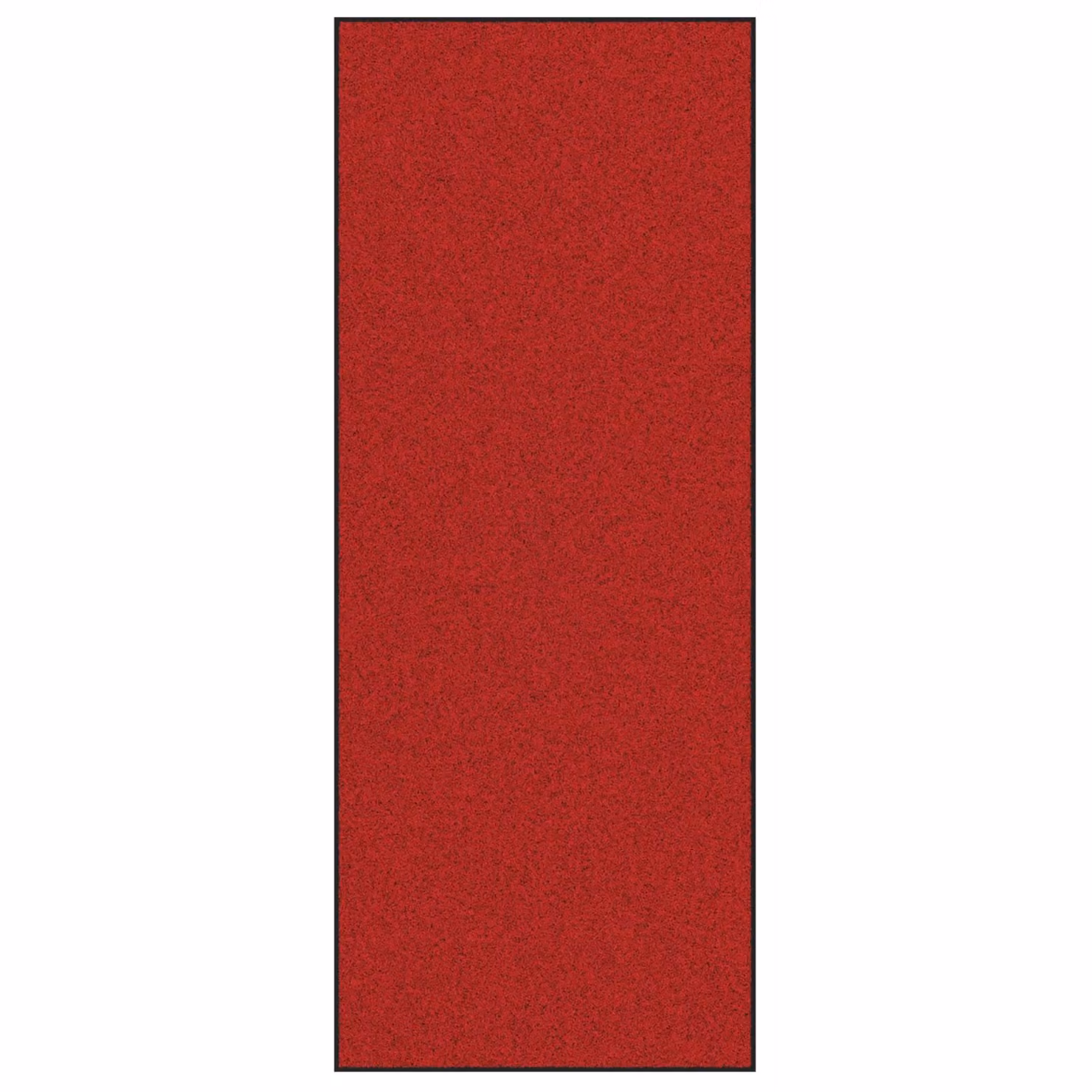 Berkfield Home Red and Black Rectangular Non-Slip Polypropylene Door Mat, W: 120 cm, D: 300 cm – 2