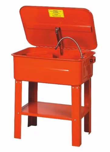 Hilka Free Standing Parts Washer - Red