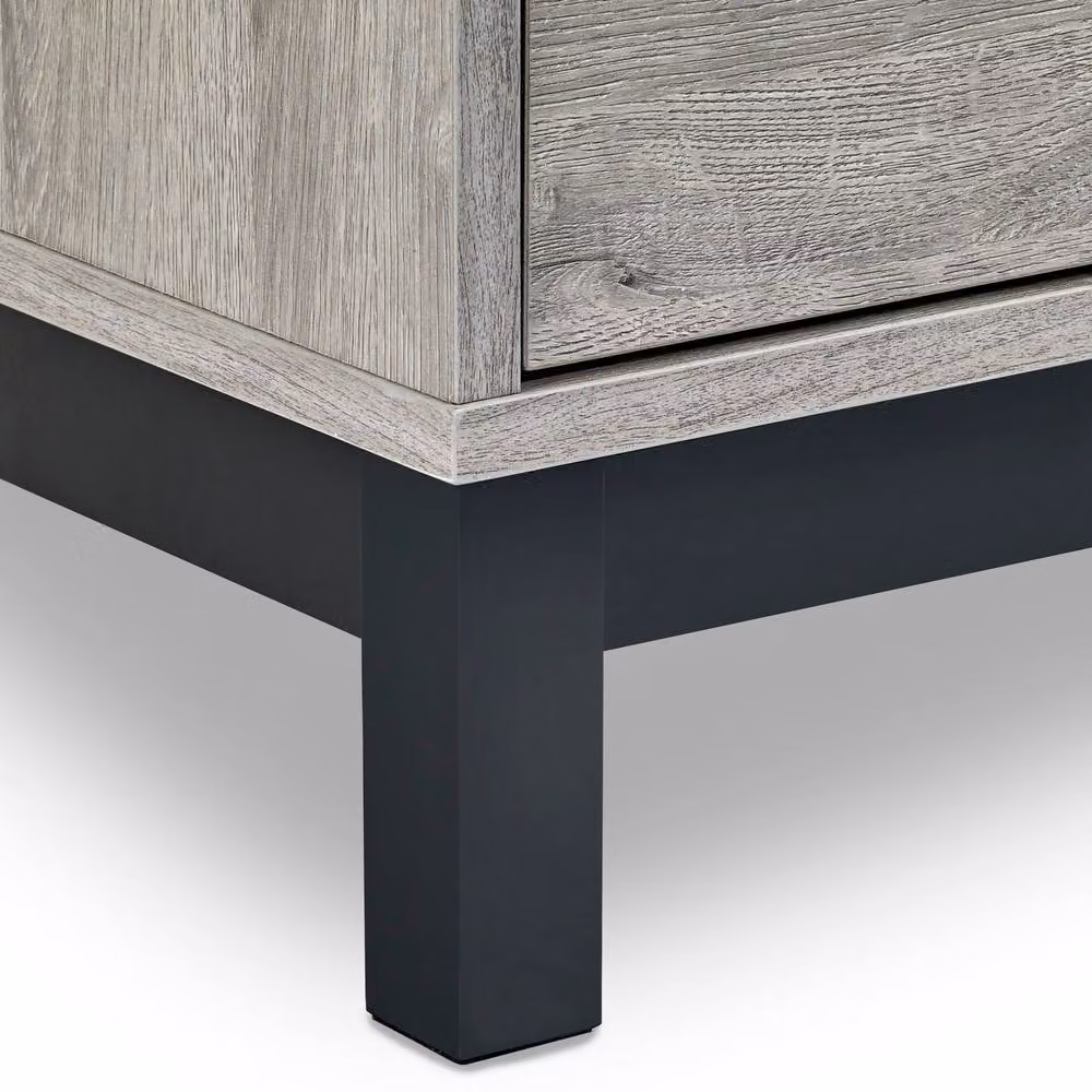 Cheshire Premium Kora 6 Drawer Wide Chest in Grey Oak – 3