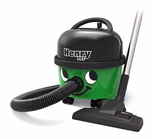 Henry Pet PET160 Bagged Cylinder Vacuum Cleaner with Activated Carbon Filter, 620W, Green
