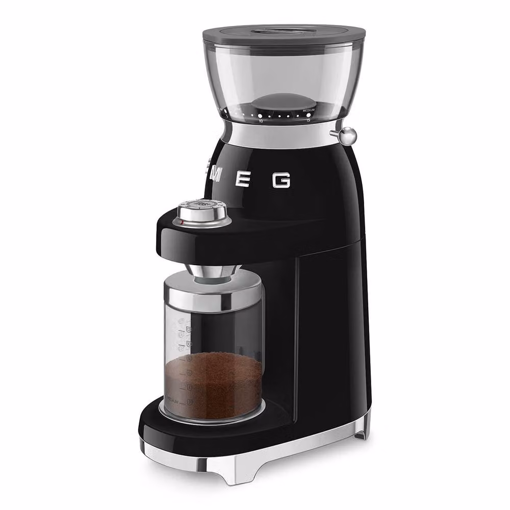 Smeg Black Stainless Steel Coffee Grinder with Cold Brew Function – 2