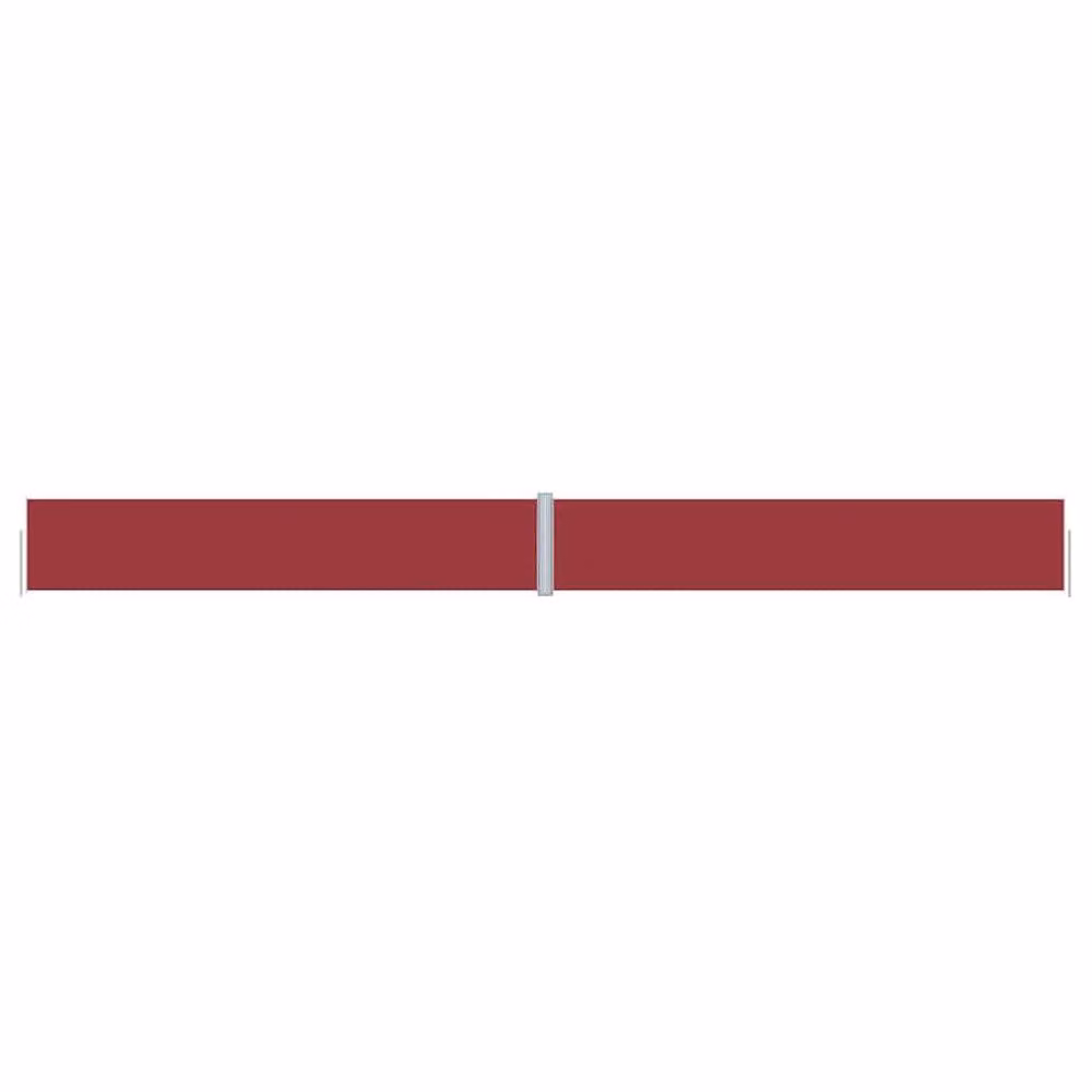 Berkfield Home Red Retractable Side Awning W/H: 1200 x 117 cm – 3