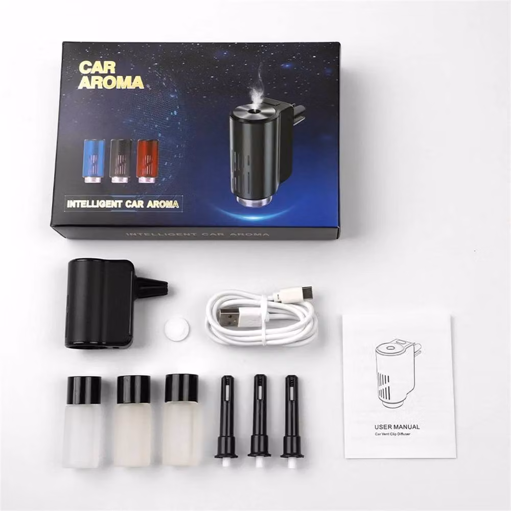 Nordara Adjustable Mode Car Aroma Diffuser Portable Vehicle Interior Scent in Black – 4