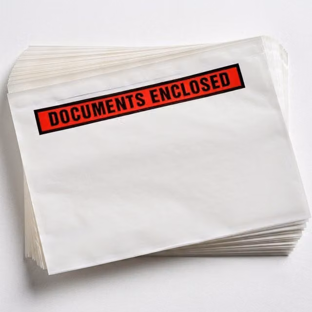 Storm Trading Group 1000 Clear Self-Adhesive A7 Printed Document Enclosed Wallets, W: 11.2 cm x H: 11.2 cm
