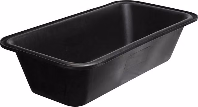 Faithfull Plastic Mortar Trough, Multi Colour, W/D/H: 120 x 60 x 30 cm