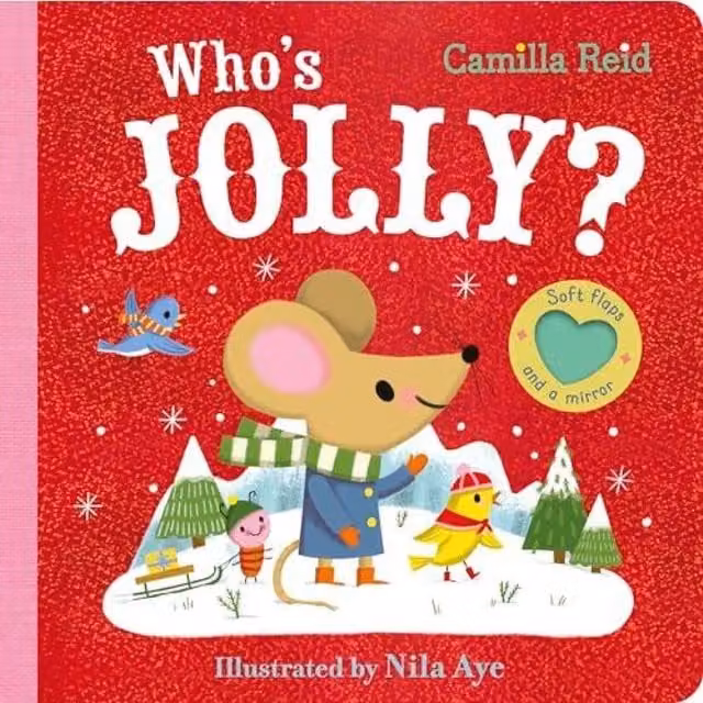 Who's Jolly? Board Book by Camilla Reid, Multicolour