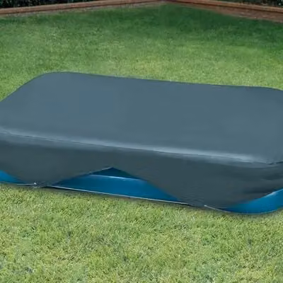 Intex Rectangular Pool Tarpaulin Cover in Dark Blue – 3