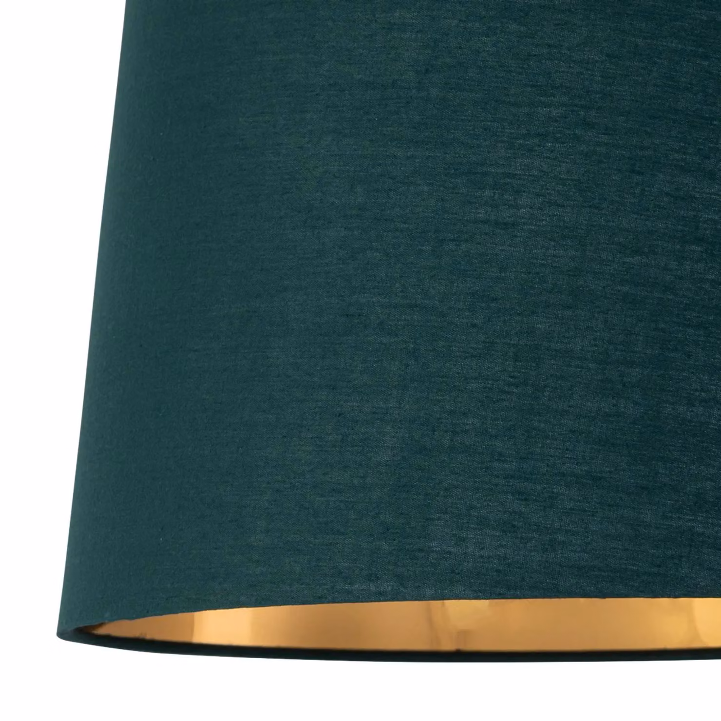 First Choice Lighting Voyage Table Lamp with Green and Gold Fabric Shade in Wood and Brown – 2