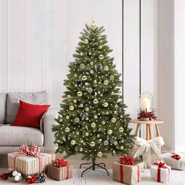 Berkfield Home Green Artificial Christmas Tree with Stand, Height: 180 cm – 1
