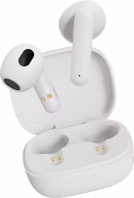 Streetz T160 True Wireless Bluetooth Earbuds - White