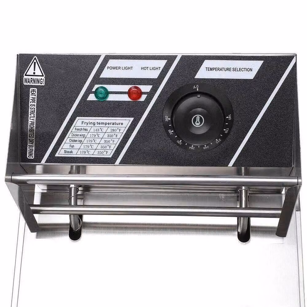 EONLION 10L Commercial Electric Deep Fryer in Silver – 2