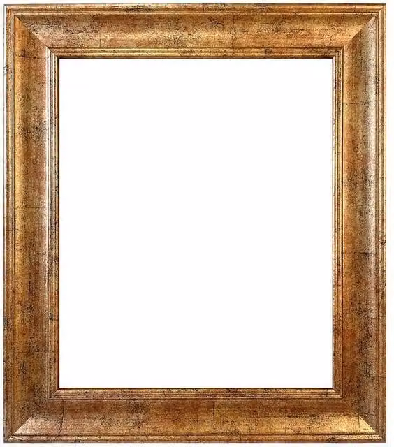 Frames & Mirrors 4U Scandi Antique Gold Rectangular Photo Frame, W: 60.96 cm, H: 45.72 cm – 1