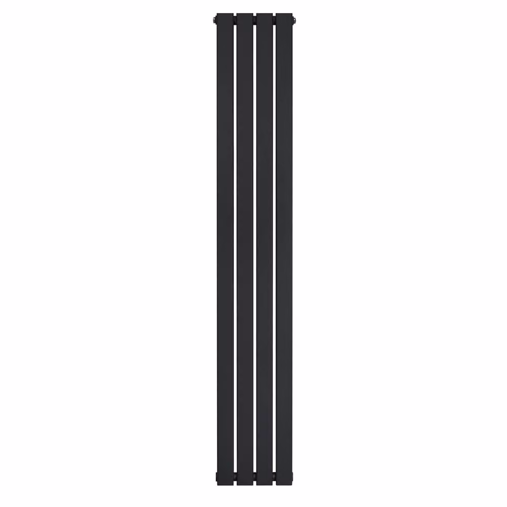 Monstershop Flat Single Column Steel Radiator, Black, H x W: 180 x 28 cm – 2