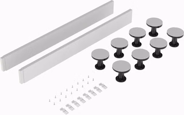 Balterley White Shower Tray Leg Set for 1000mm Square or Rectangular Resin Trays