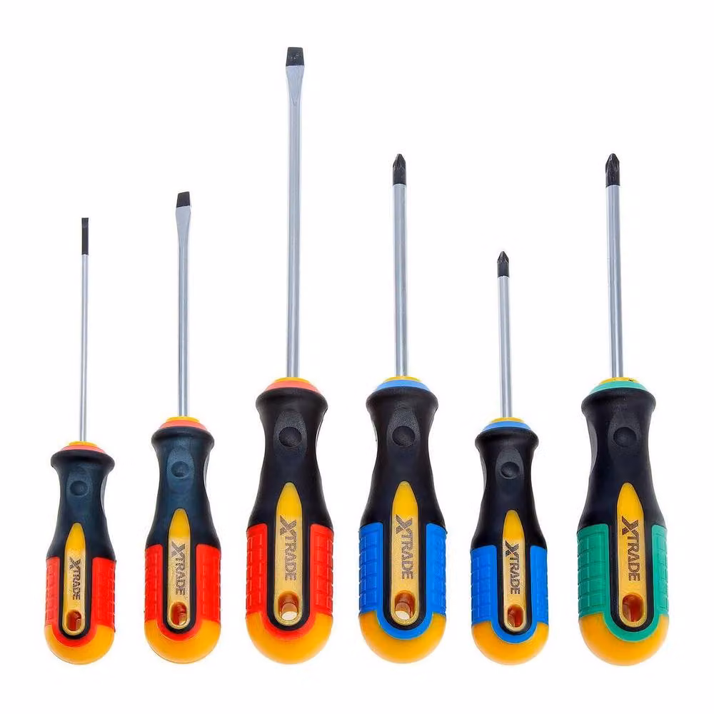 Xtrade Multicolour Manual Stainless Steel Screwdriver Set – 2