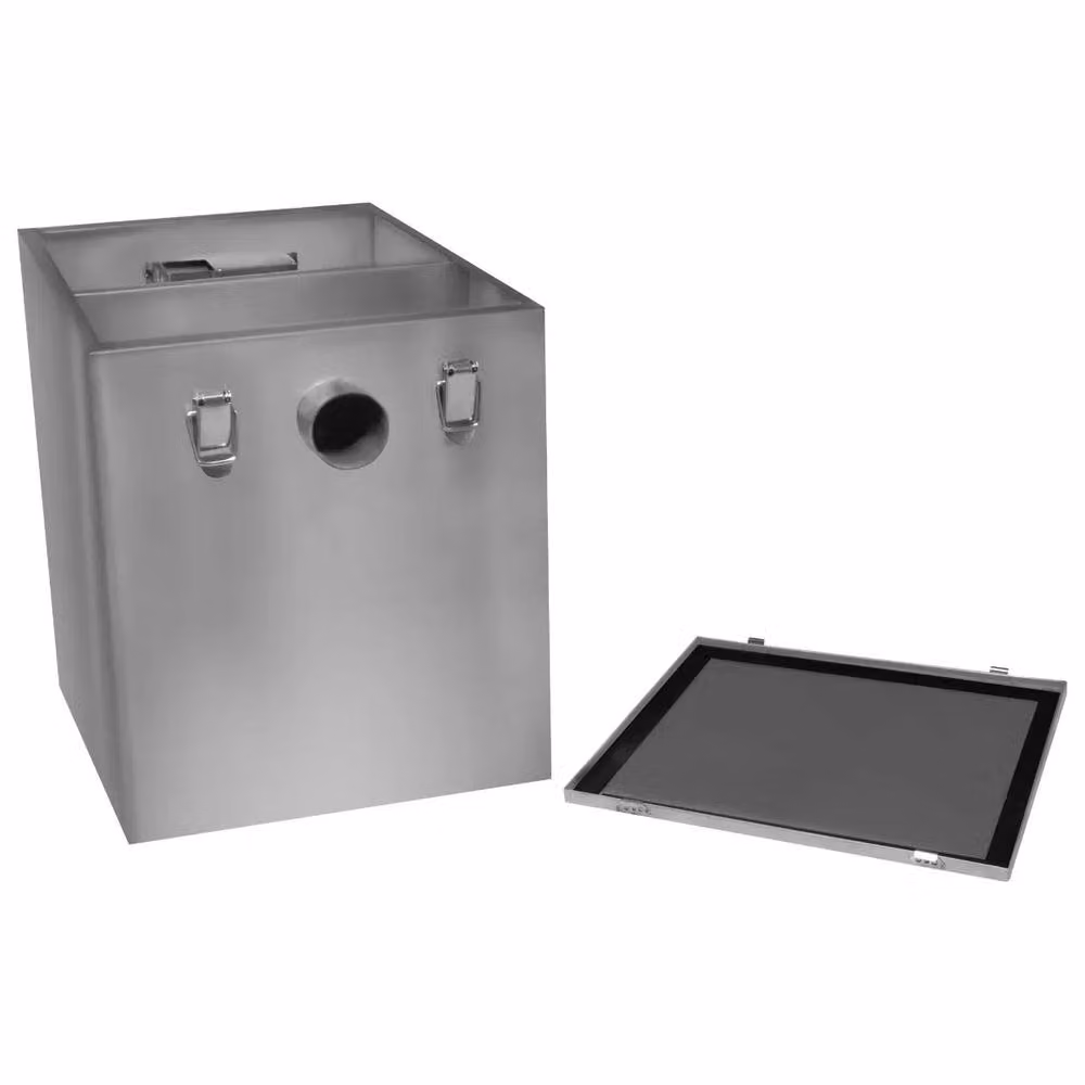 Monstershop KuKoo Grease Trap, Silver, 35 Litres, 50mm – 3