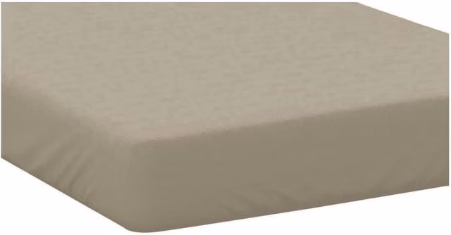 Belledorm Easycare Percale Fitted Sheet in Beige