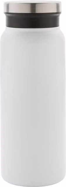 XD Design Stainless Steel Vacuum Insulated Thermal Flask, 600ml, White