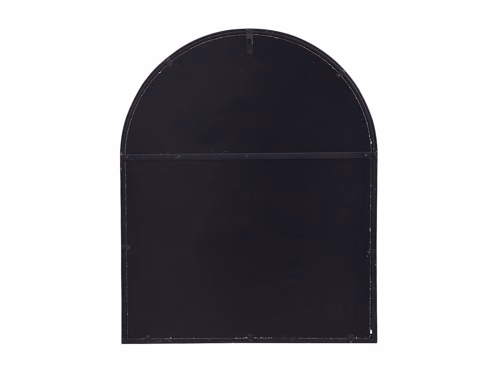 Vente-unique Metal Arch Wall Mirror in Black and Gold, W: 65 cm, H: 80 cm – 3