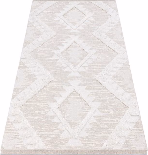RugsX Moroc Moroccan Rug in Beige, W: 155 cm, D: 220 cm – 1