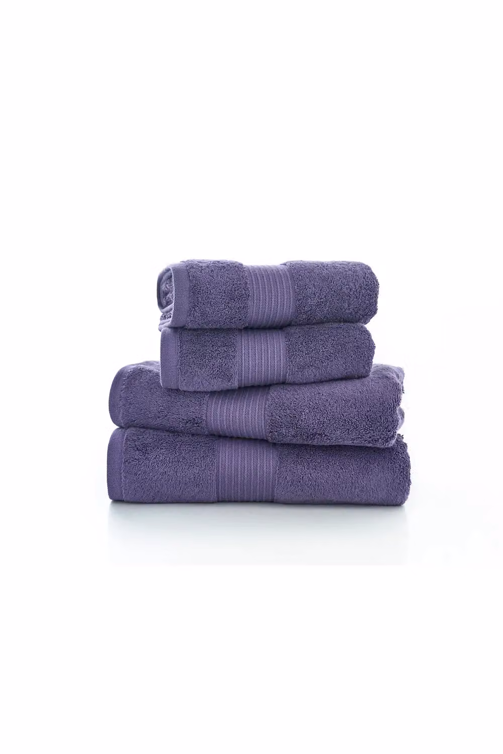 Deyongs Bliss Pima Supersoft Fluffy Cotton 650gsm Bath Sheet in Dark Mauve – 2