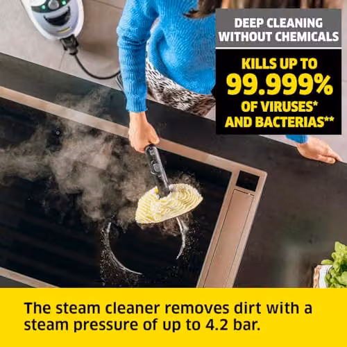 Kärcher SC 5 EasyFix Handheld Steam Cleaner, White – 2
