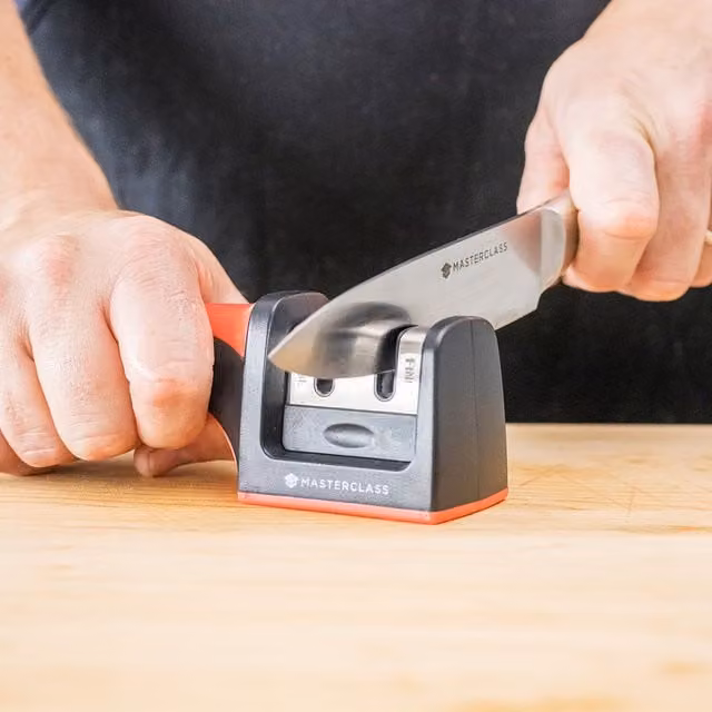 MasterClass Ceramic Knife Sharpener - Black
