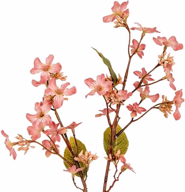 Hill Interiors Vernicia Fordii Artificial Flower Spray in Pink