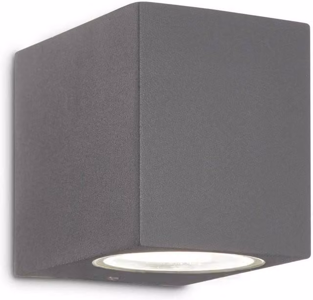 Netlighting Up 1 Light Outdoor Wall Light in Black, IP44, G9