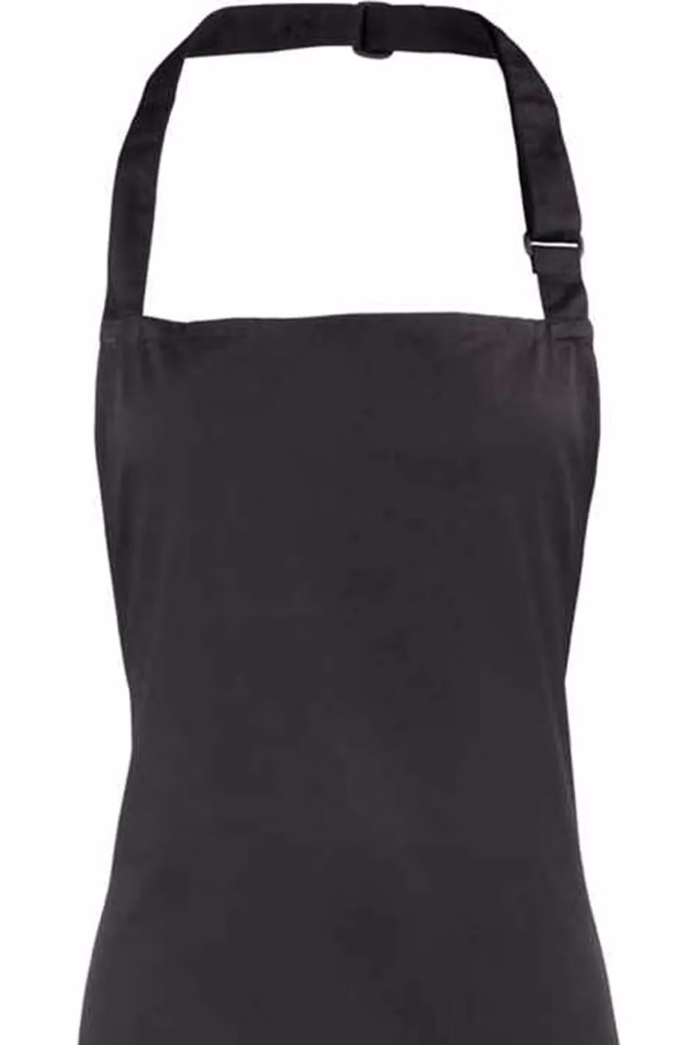 Premier Women's Colours 2-in-1 Poly Cotton Apron in Black – 2