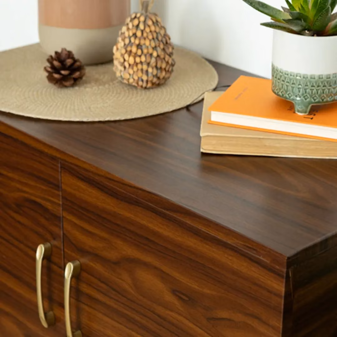D-C-Fix Walnut Self Adhesive Vinyl Film in Brown, W: 67.5 cm x L: 500 cm – 2