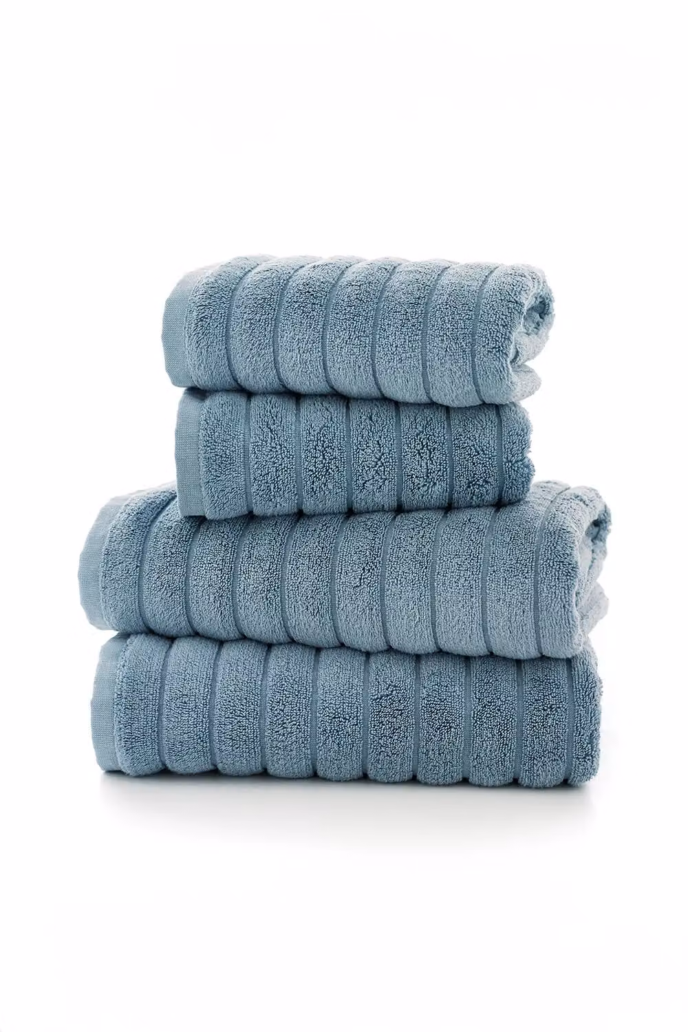 The Lyndon Company Premium Ribbleton Supersoft Cotton Bathroom Towels in Blue – 2