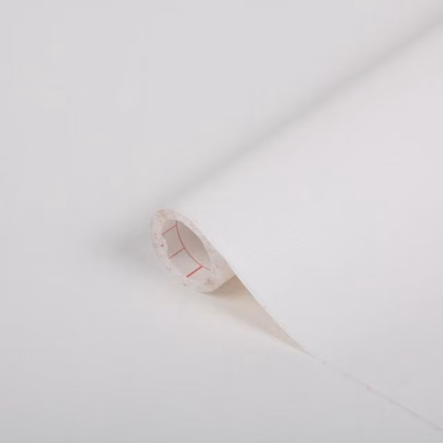 dc fix White Leather Effect Self Adhesive Vinyl Wrap W: 90 cm, L: 15 m