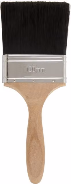 Professional 4in Wood Brush in Multicolour