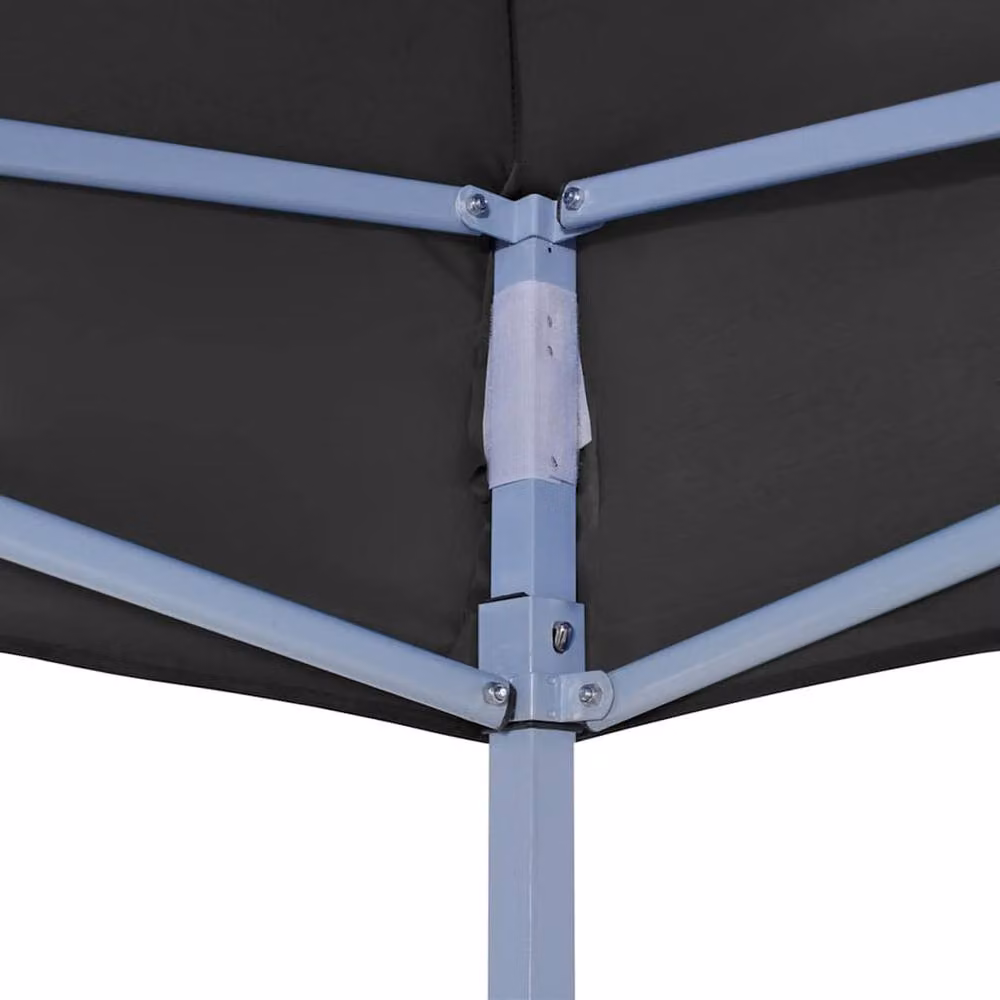 Berkfield Home Party Tent Roof, Black, 4.5 x 3 m, PVC-Coated Polyester – 4
