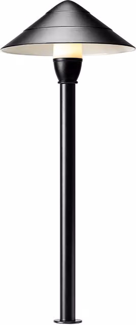 Techmar Ceto 2W 12V LED Outdoor Garden Post Light, Black