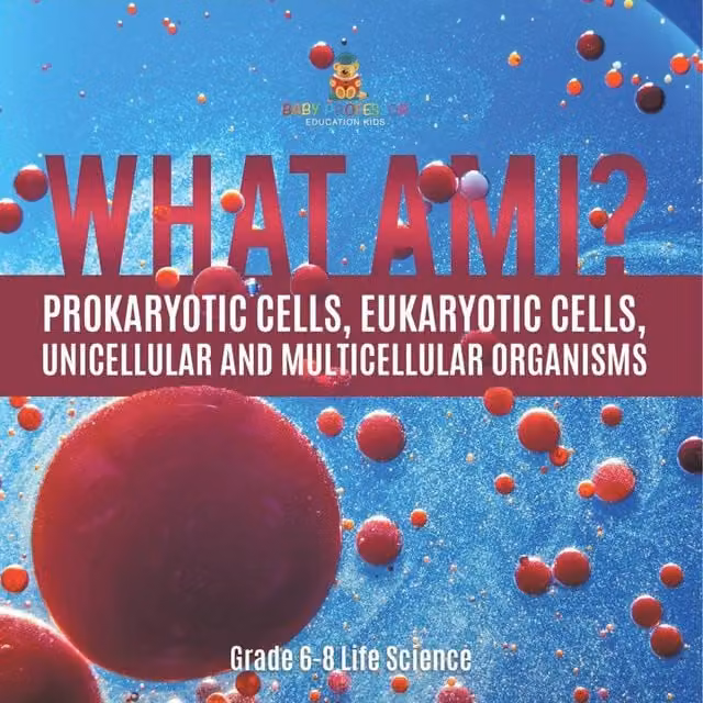 Baby Professor What Am I? Prokaryotic and Eukaryotic Cells Multicolour Paper Educational Set