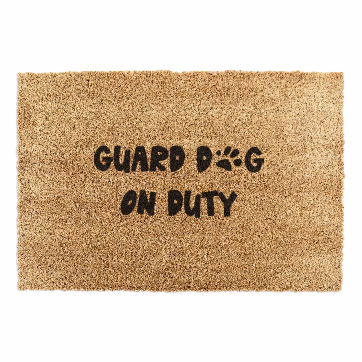 Artsy Mats Guard Dog On Duty Coir Doormat in Brown, W/D: 90 x 60 cm – 2