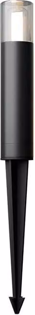 Netlighting Glide Outdoor Ground Spike Garden Accent Light, Grey, IP54, 1xG9, 37 cm