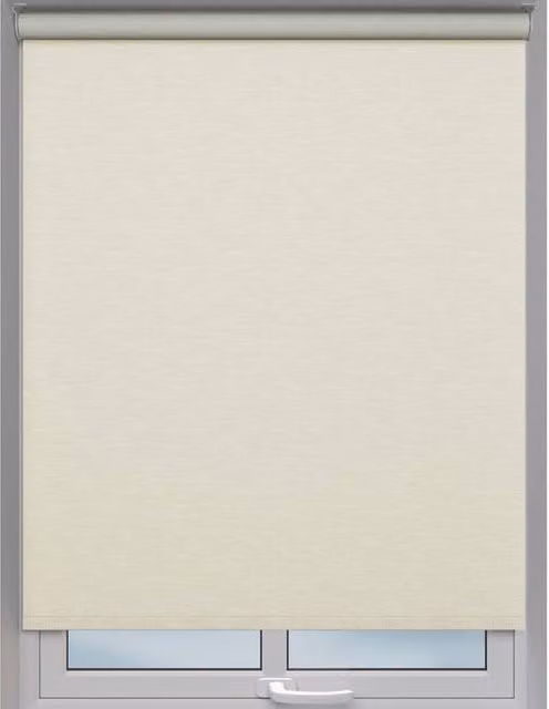 Terrys Yasmin Made to Measure Thermal Insulating Blackout Roller Blind in Black and Beige