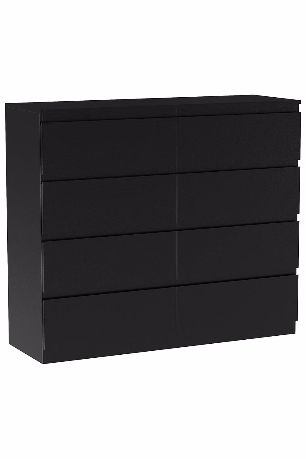Vida Designs Denver 8 Drawer Storage Chest Bedroom Organizer in Black – 5