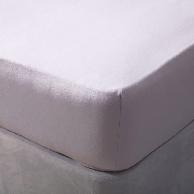 Belledorm Brushed Cotton Extra Deep Fitted Sheet, Grey, W: 90 cm x D: 200 cm, Height: 38 cm