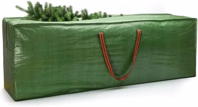 Kelvenix Large Heavy Duty Christmas Tree Storage Bag in Green – 1